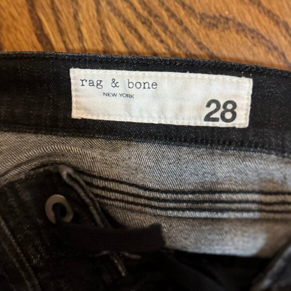 Rag & Bone Mid-Rise Skinny Leg Jeans - Picture 4 of 5